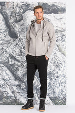 Almliebe Walkjacke Herzogstand beige Vorderansicht | Almliebe Walk Jacket Herzogstand beige front view
