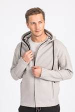 Almliebe Walkjacke Herzogstand beige Detail | Almliebe Walk Jacket Herzogstand beige detail