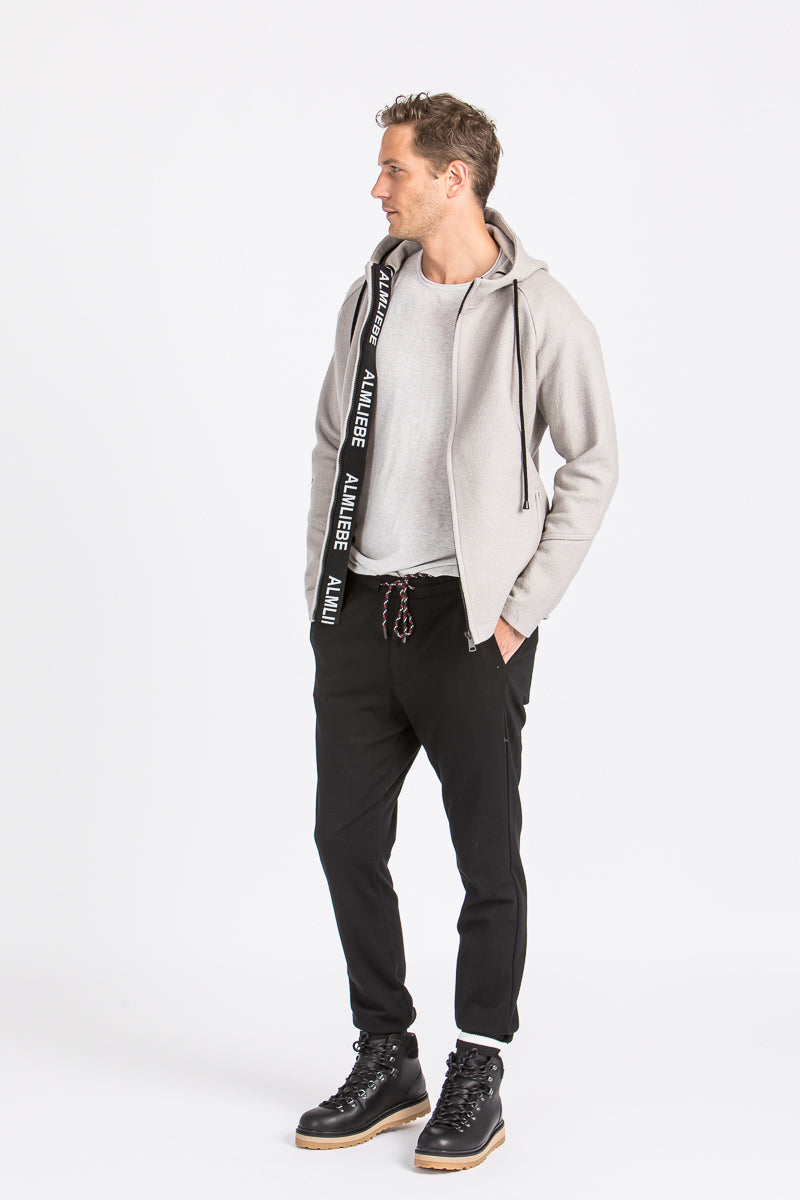 Almliebe Walkjacke Herzogstand beige Detail | Almliebe Walk Jacket Herzogstand beige detail
