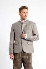 Almliebe Trachtenjanker Strizzi Taupe