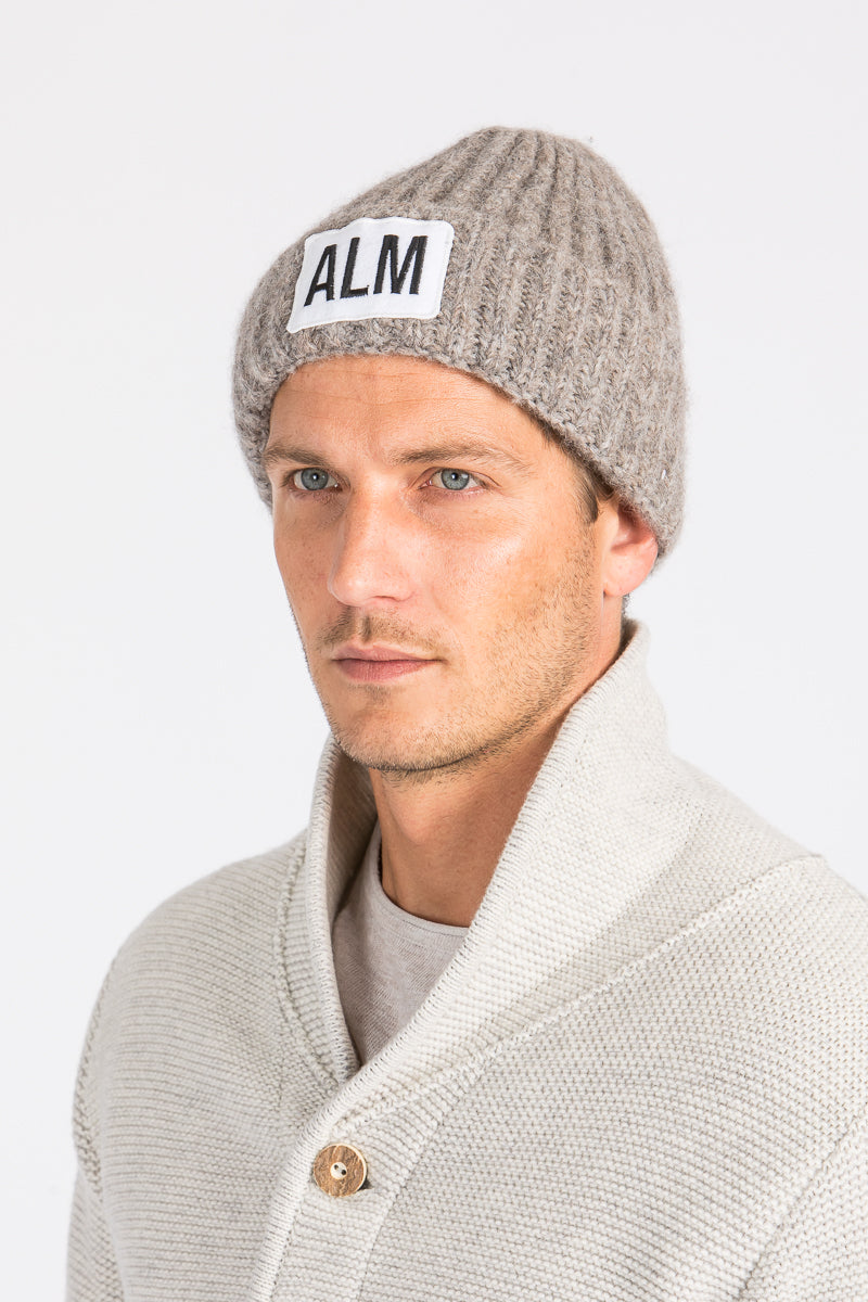 Almliebe Alpaca Mütze Low taupe
