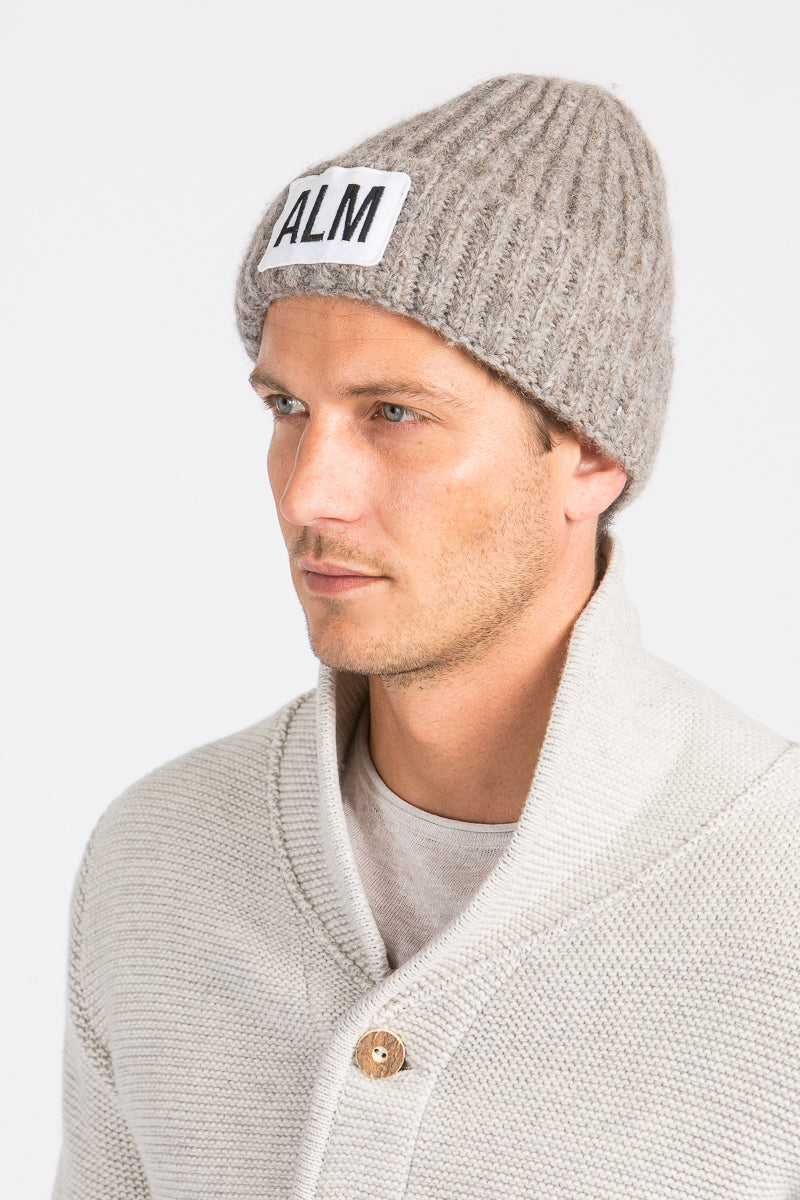 Almliebe Alpaca Mütze Low taupe