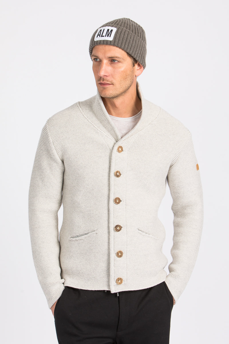 Almliebe Cashmere Mütze Low Taupe