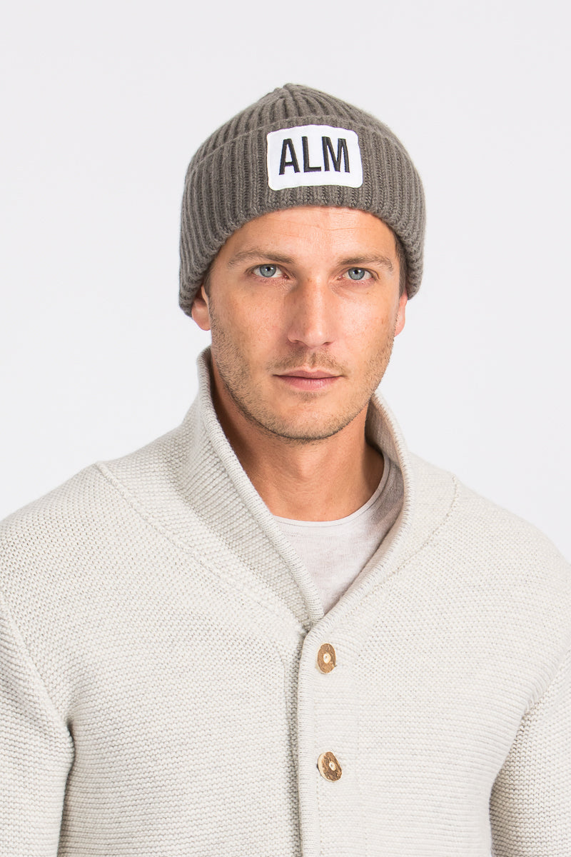Almliebe Cashmere Mütze Low Taupe