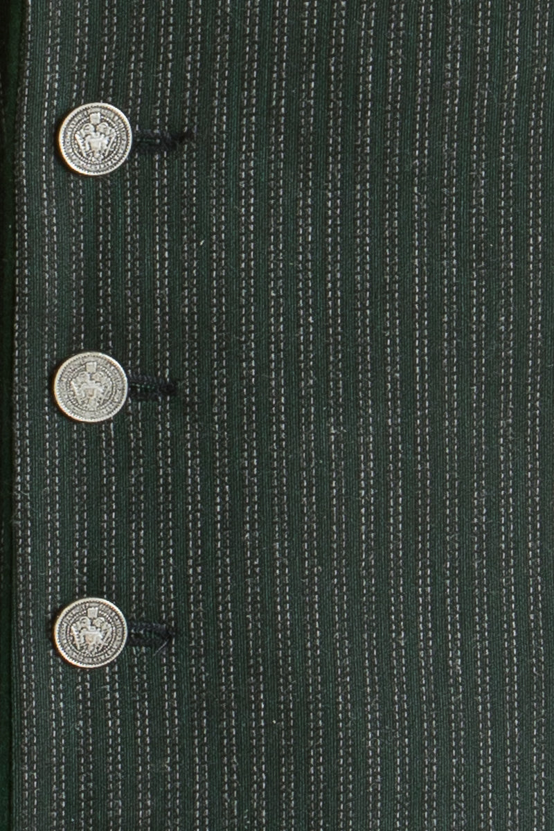 Almliebe Trachtenweste Xare grün Detail | Almliebe Miesbacher waistcoat Xare green detail