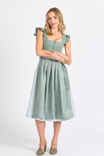 Alpenherz Dirndl mit abnehmbaren Flügelärmel Marie mint