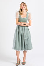 Alpenherz Dirndl mit abnehmbaren Flügelärmel Marie mint