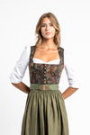 Alpenherz Dirndlbluse Elle Baumwolle