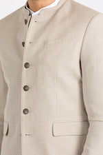 Alpenherz Trachtenjanker Julian beige Detail | Alpenherz traditional jacket Julian beige detail