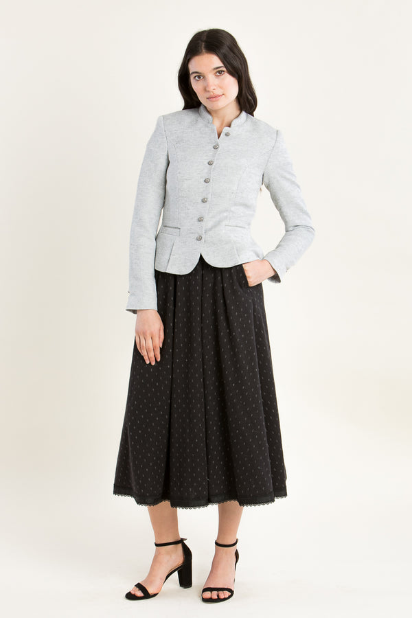 Anno Domini Trachtenjanker Josefa heu Rückansicht | Anno Domini traditional jacket Josefa hay back view