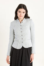 Anno Domini Trachtenjanker Josefa heu Detail | Anno Domini traditional jacket Josefa hay detail