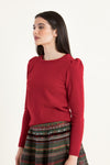 Astrifa Pullover Heugraben rot Vorderansicht | Astrifa Pullover Heugraben red front view
