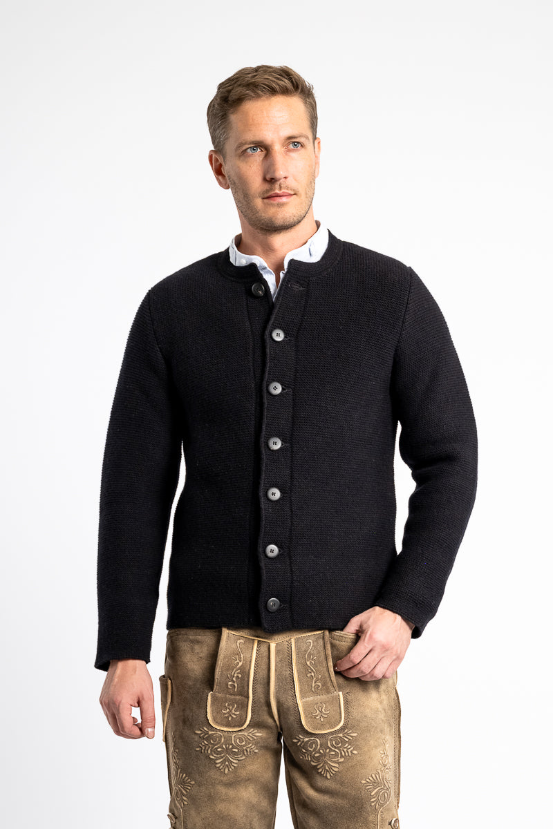Almliebe Knit Jacket Eugen Black