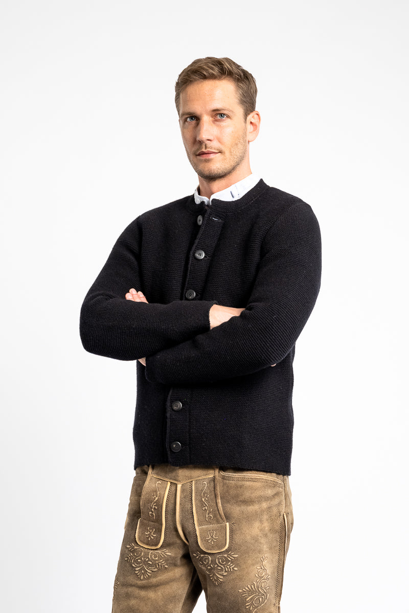 Almliebe Knit Jacket Eugen Black