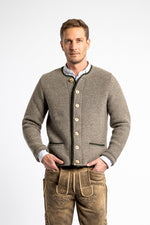 Almliebe Knit Jacket Siegfried Oyster Fir Green
