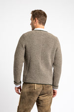 Almliebe Knit Jacket Siegfried Oyster Fir Green