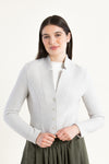 Stapf Walkjanker Balena nebel Vorderansicht | Stapf walked jacket Balena mist front view
