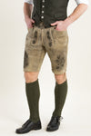 Beckert Lederhose Alberg inka Vorderansicht | Beckert Lederhosen Alberg inka front view