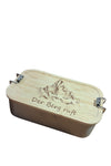Bergverliebt Brotdose Der Berg Ruft Edelstahl mit Gravur | Bergverliebt lunch box Der Berg Ruft stainless steel engraved