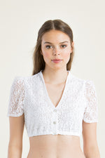 Berwin & Wolff Dirndlbluse Spitze weiß