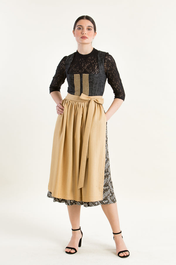 Berwin & Wolff Dirndl schwarz Rückansicht | Berwin & Wolff Dirndl black back view