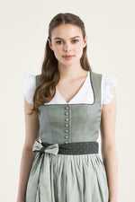 Berwin & Wolff Dirndlbluse Flügelarm weiß Rückansicht | Berwin & Wolff dirndl blouse cap sleeve white back view