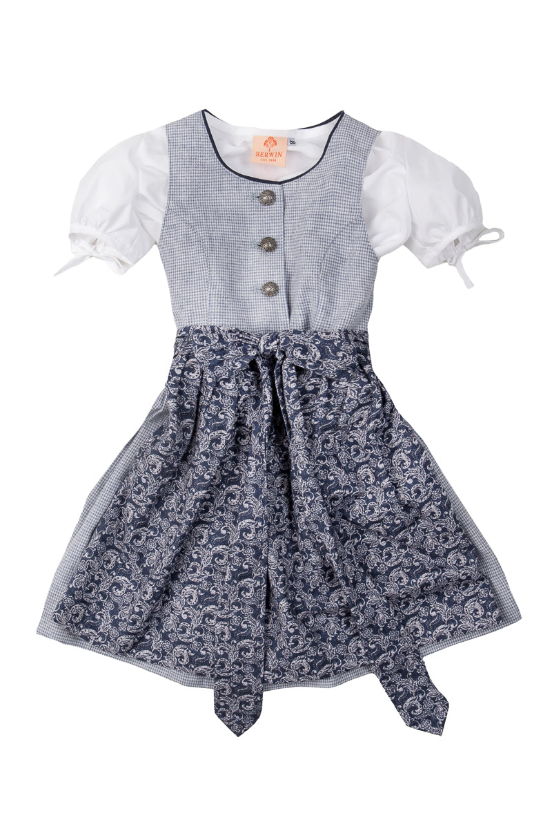 Berwin & Wolff Kinderdirndl blau