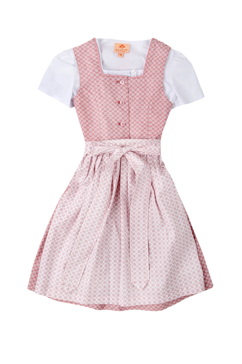 Berwin & Wolff Kinderdirndl altrosa