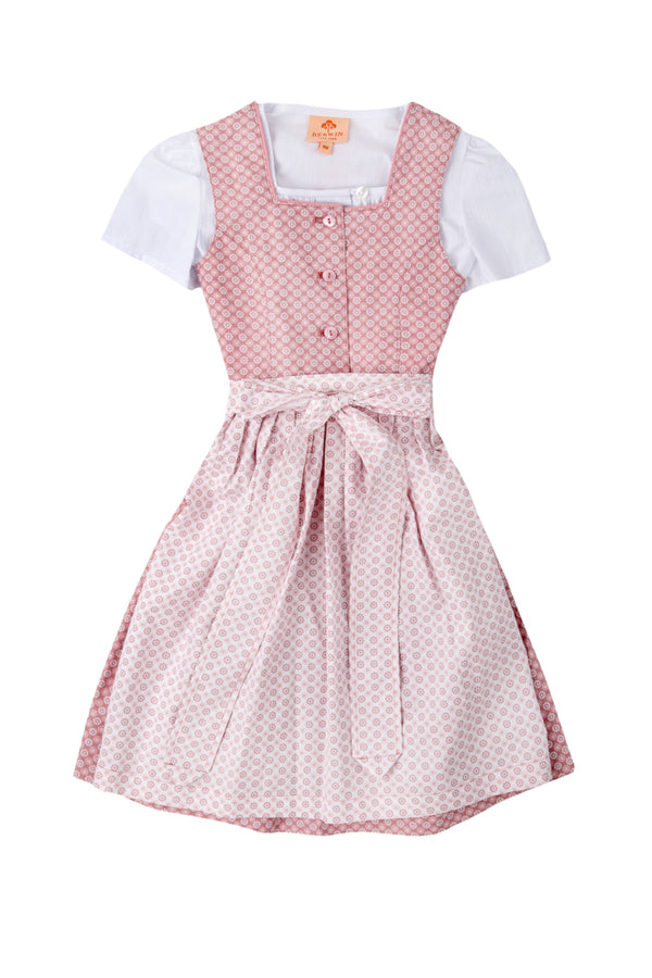 Berwin & Wolff Kinderdirndl altrosa
