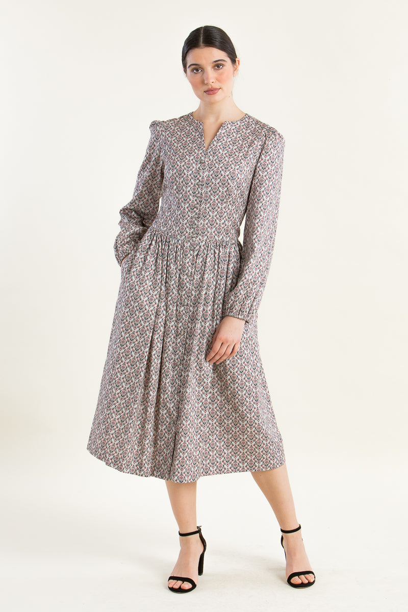 Berwin & Wolff Trachtenkleid pink gemustert