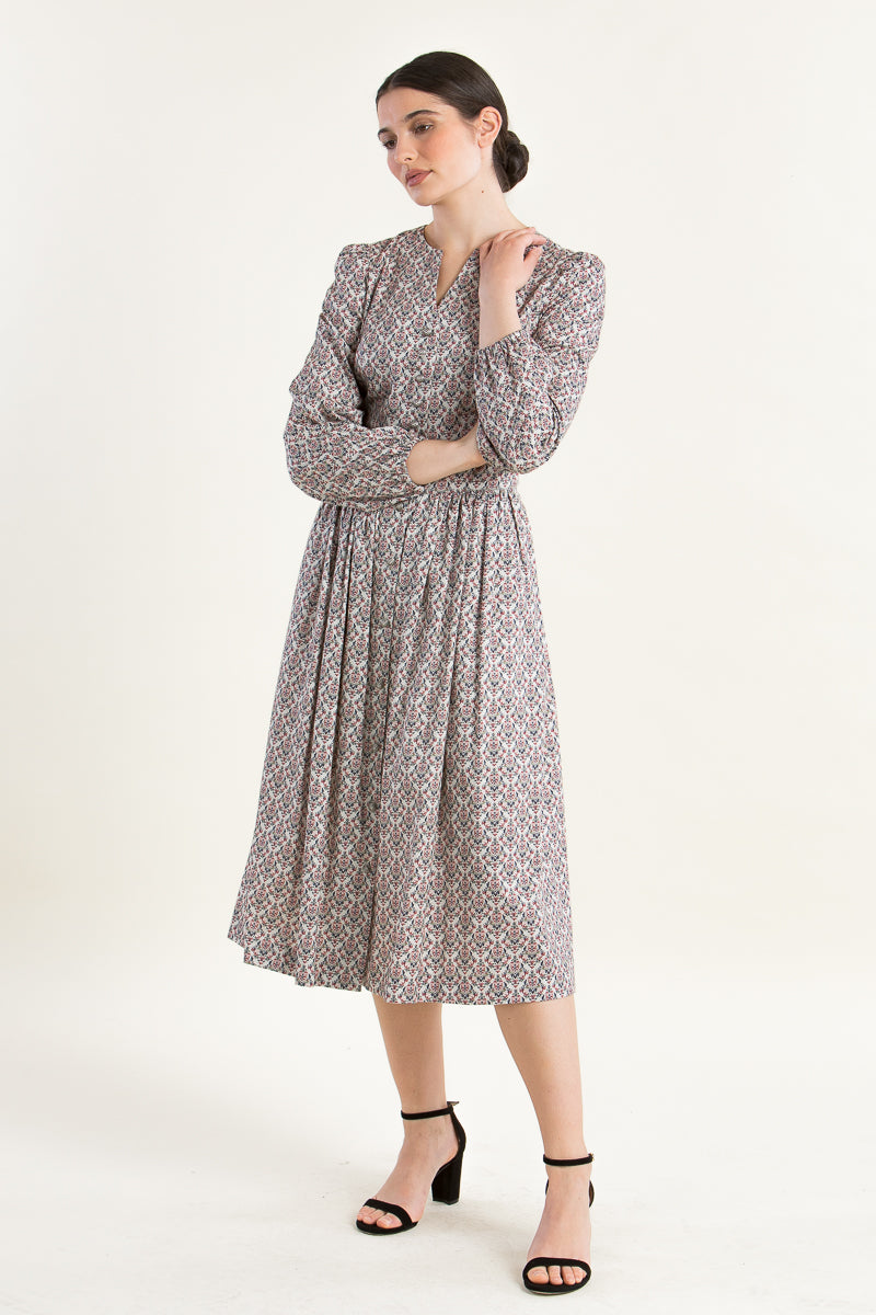 Berwin & Wolff Trachtenkleid pink gemustert