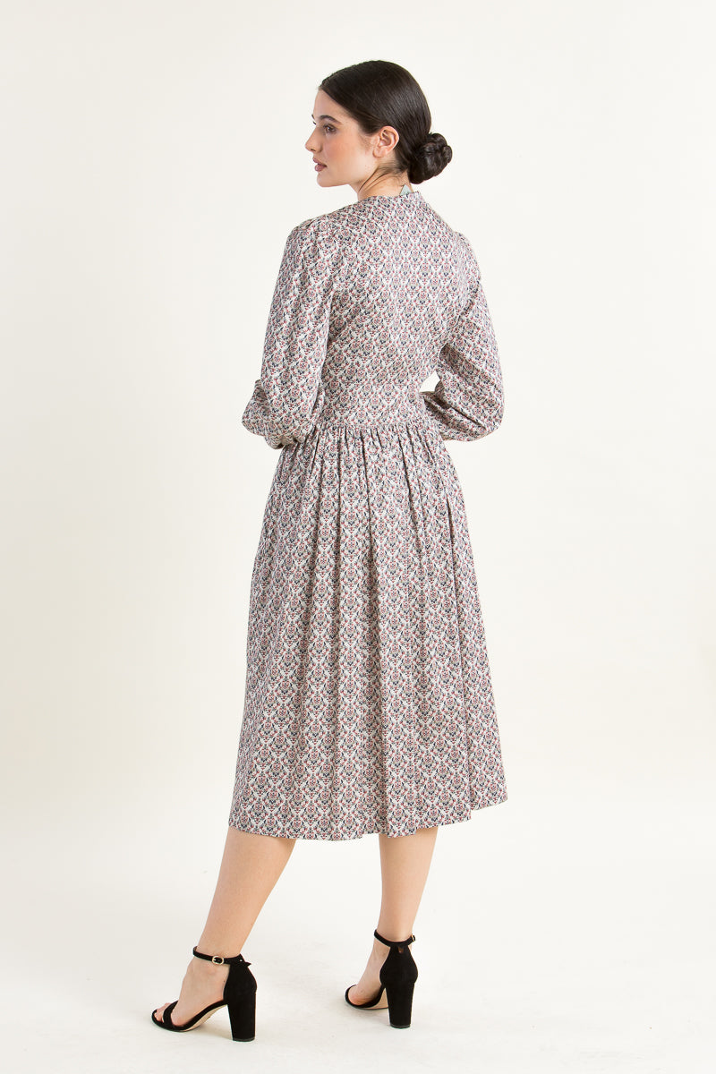 Berwin & Wolff Trachtenkleid pink gemustert