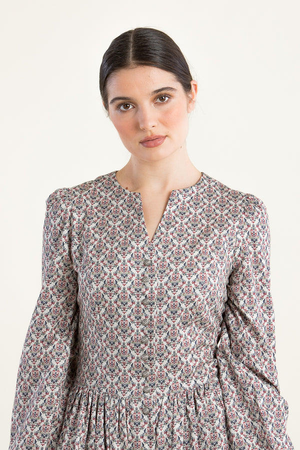 Berwin & Wolff Trachtenkleid pink gemustert