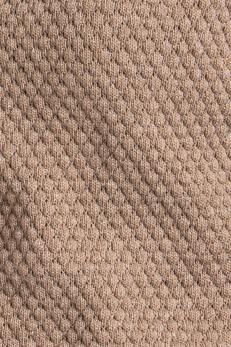 Berwin & Wolff Strickjanker Natur Getragen | Berwin & Wolff knit jacket natural worn