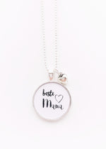 handg'macht mit Liebe Kette beste Mama