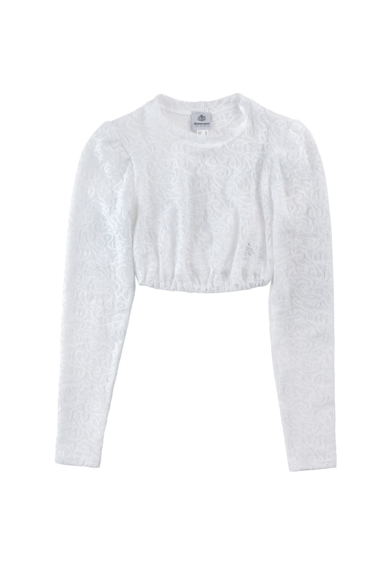 Hammerschmid Spitzen Dirndlbluse Alina weiß