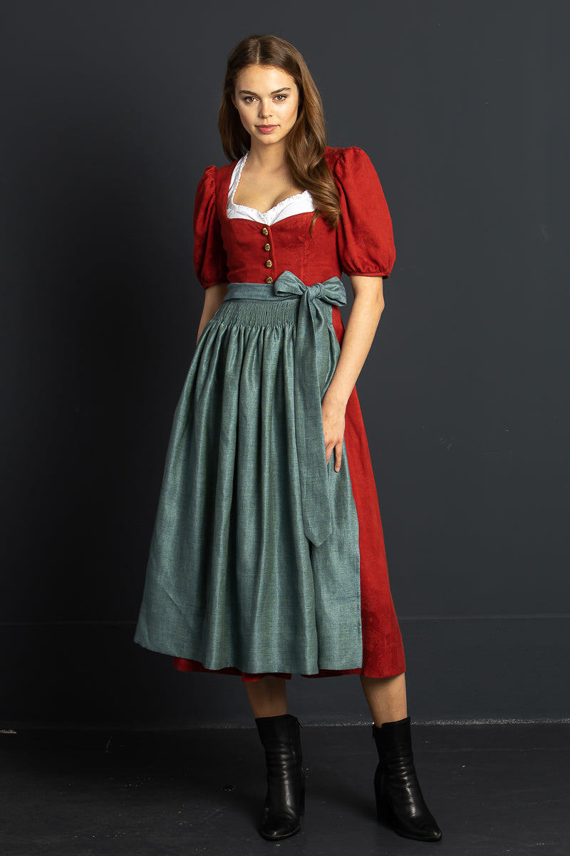 Gottseidank Ärmeldirndl Carolina sauerkirsche