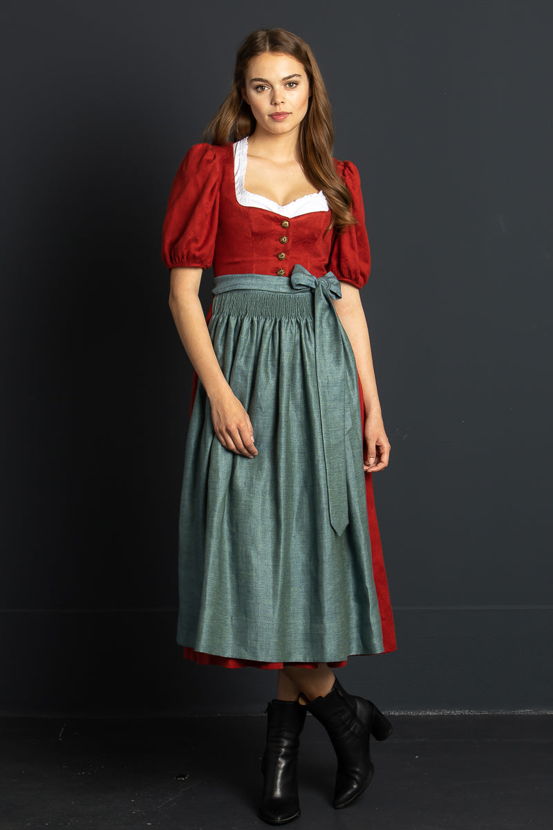 Gottseidank Ärmeldirndl Carolina sauerkirsche
