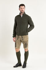 Colmar Strickjacke oliv Rückansicht | Colmar Knit Jacket olive back view