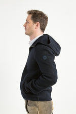 Colmar Strickjacke Kapuze navy Detail | Colmar Knit Jacket Hooded navy detail