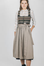 Almliebe Dirndl Strawanzer Resi gestreift