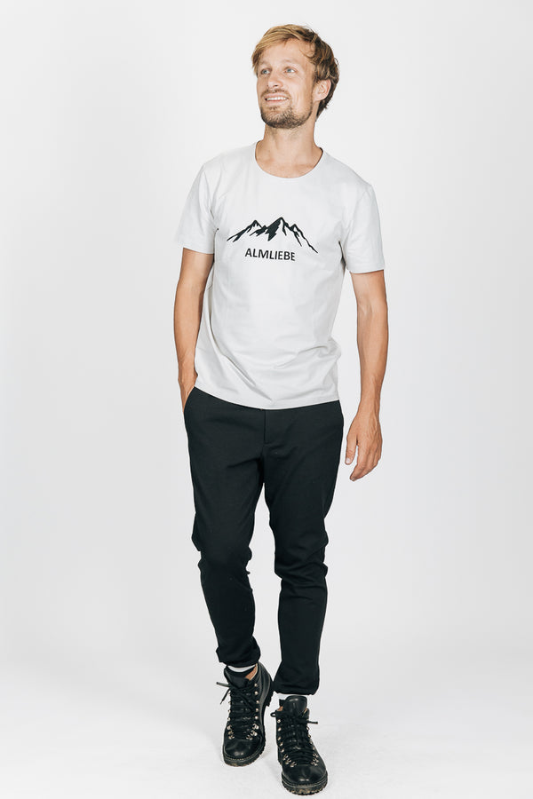 Almliebe Wanderhose Arber schwarz Rückansicht | Almliebe hiking trousers Arber black back view