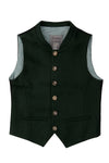 Country & Classics Kids Trachten Vest Green