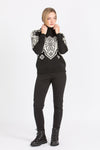 Dale of Norway Norweger Pulli Fallun schwarz Vorderansicht | Dale of Norway Norwegian pullover Fallun black front view