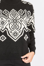 Dale of Norway Norweger Pulli Fallun schwarz Detail | Dale of Norway Norwegian pullover Fallun black detail