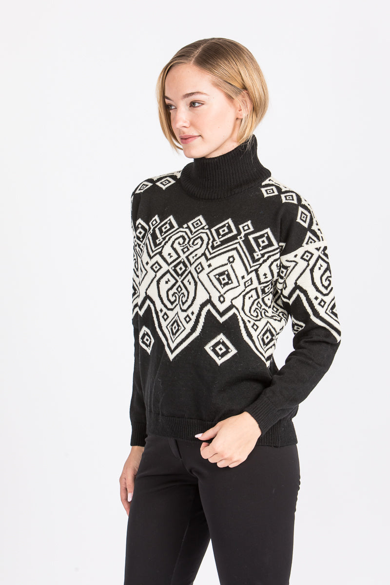 Dale of Norway Norweger Pulli Fallun schwarz Rückansicht | Dale of Norway Norwegian pullover Fallun black back view