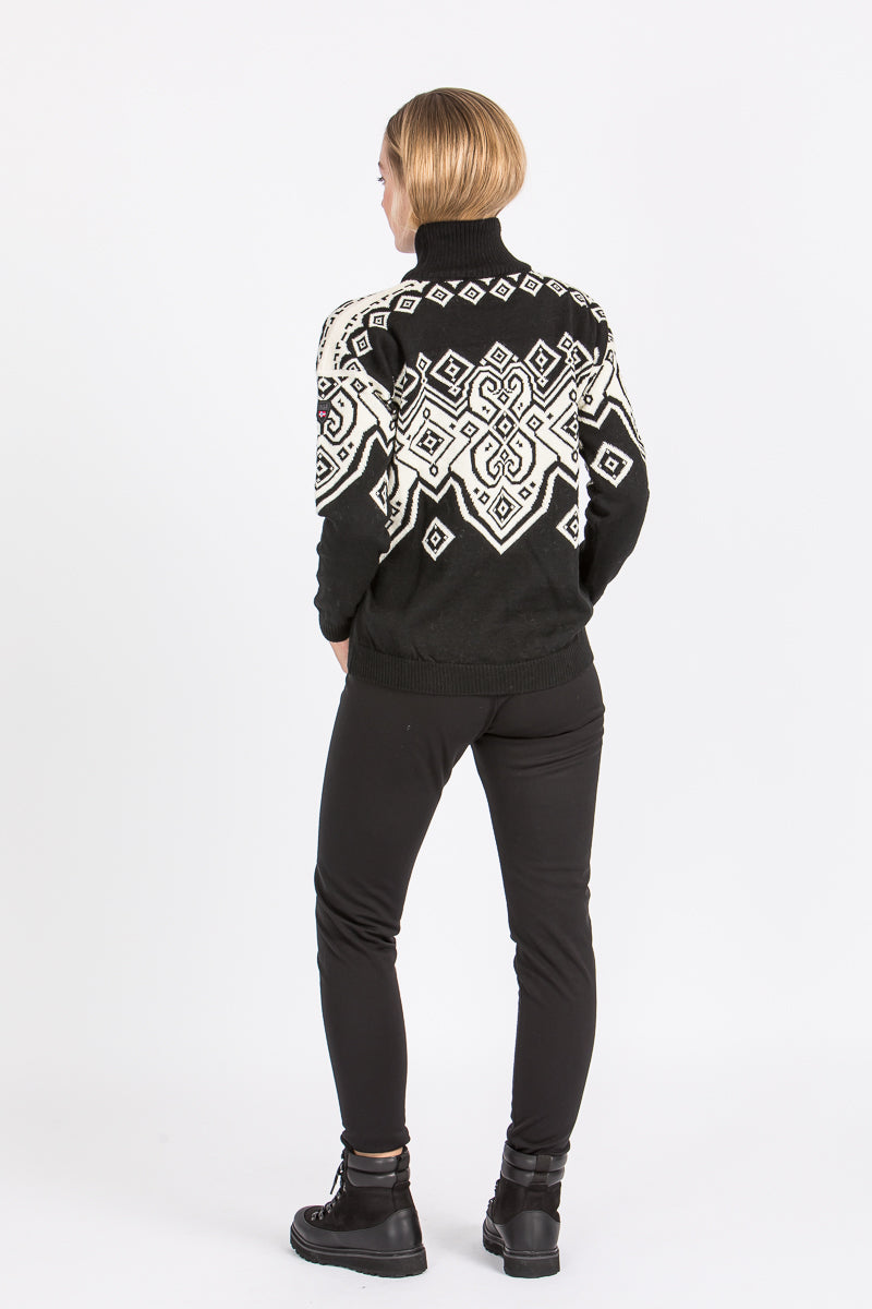 Dale of Norway Norweger Pulli Fallun schwarz Detail | Dale of Norway Norwegian pullover Fallun black detail