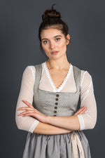 Berwin & Wolff Dirndl taupe Detail | Berwin & Wolff Dirndl taupe detail
