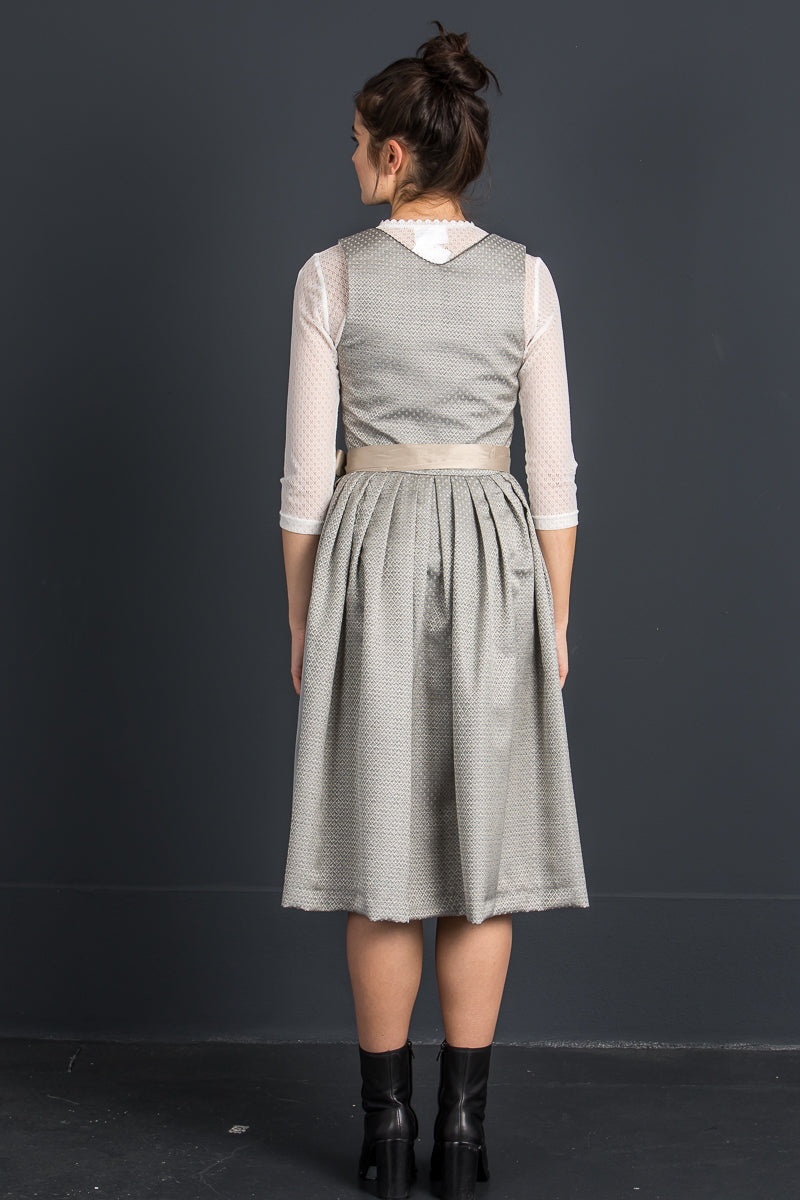 Berwin & Wolff Dirndl taupe Detail | Berwin & Wolff Dirndl taupe detail