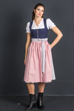 Berwin & Wolff Dirndl marine Vorderansicht | Berwin & Wolff Dirndl navy front view